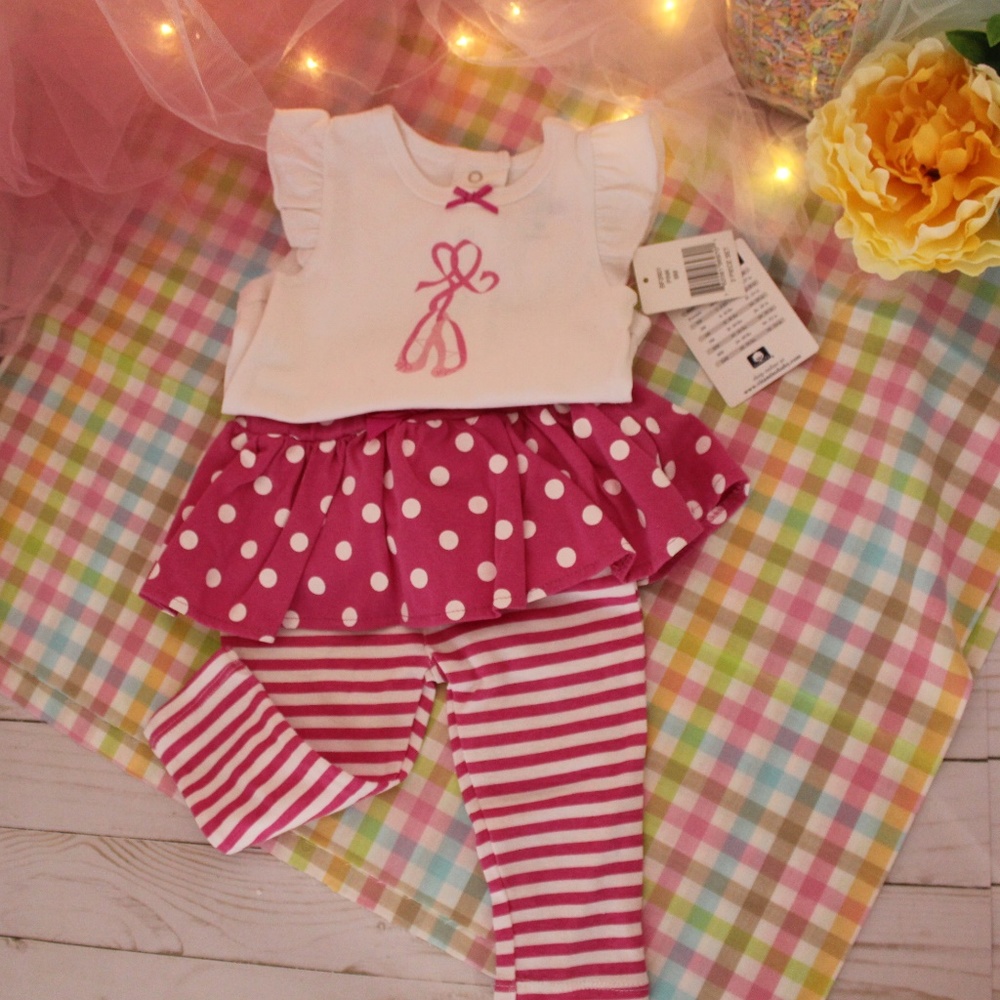 Vitamins Baby Ballerina Bodysuit & Skirt Set